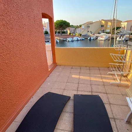 Marina 5p Avec Piscine Et Terrasses, 4 Chambres, Clim, Parking, Proche Et Commerces, Port Barcares - Fr-1-81-554